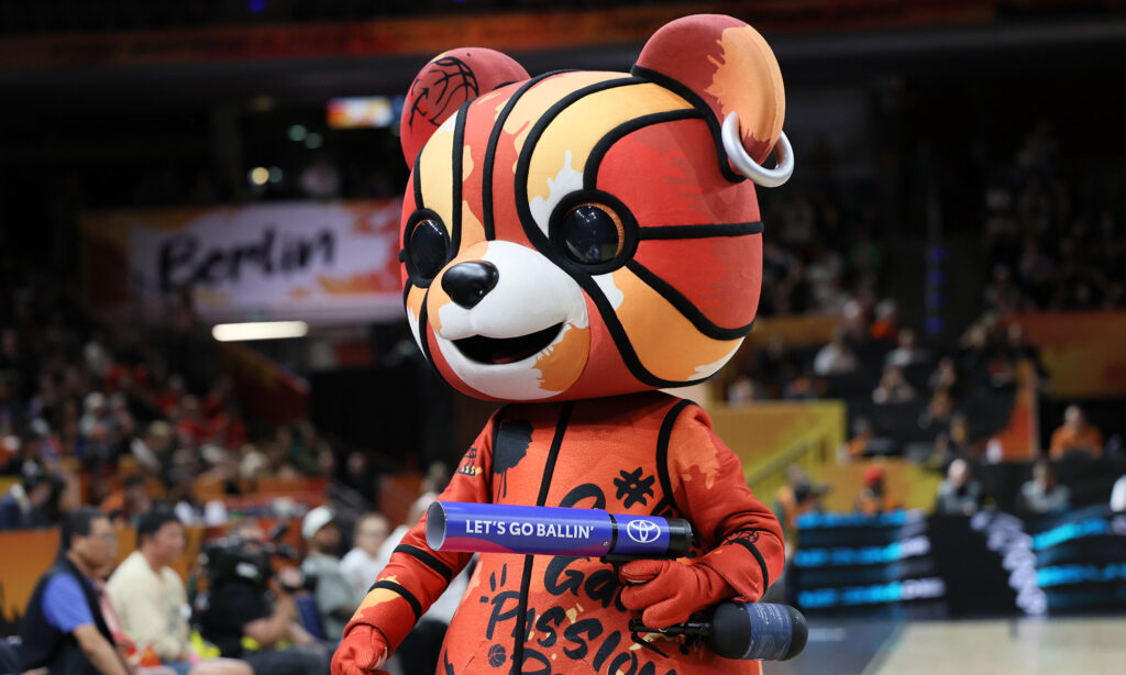 Maskottchen bei der Frauen-Basketball-WM 2026